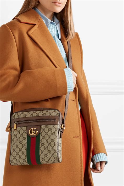 gucci brown ophidia shoulder bag.